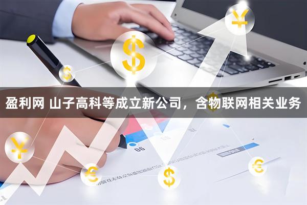 盈利网 山子高科等成立新公司，含物联网相关业务